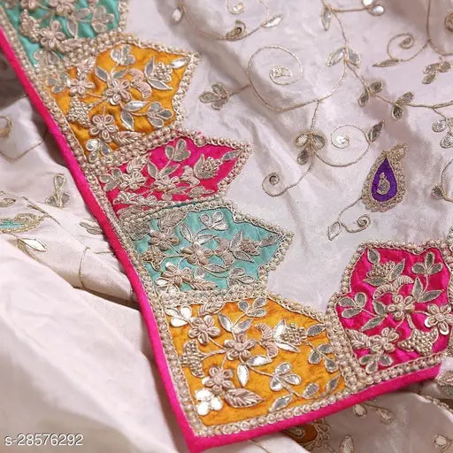 Best selling fancy & Desiner Saree With Desiner Full Stich Blouse