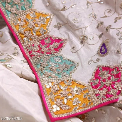 Best selling fancy & Desiner Saree With Desiner Full Stich Blouse