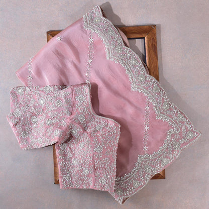 Best selling fancy & Desiner Saree With Desiner Full Stich Blouse