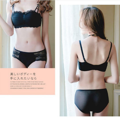 Wireless Seamless Bra and Panty Women's Lingerie Set (Pack of 4)
